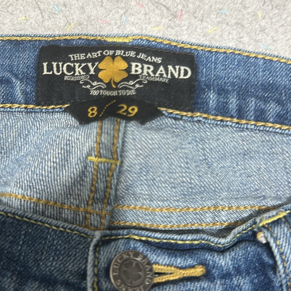 Lucky Brand jeans sizes 8/29. Zoe skinny. - Picture 7 of 9